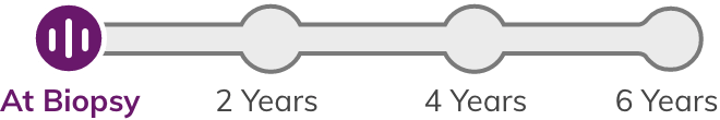 Slider shown at biopsy stage